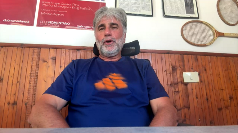 Fabrizio Zeppieri (Fotogramma dal video SuperTennis)