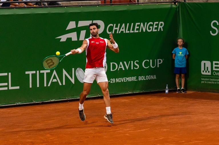Andrea Pellegrino in azione (foto San Marino Open)