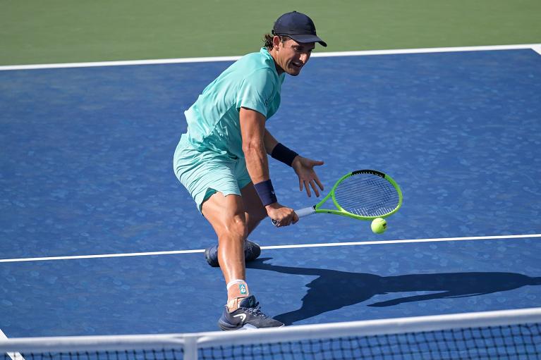 Francesco Passaro in azione (Foto USTA)