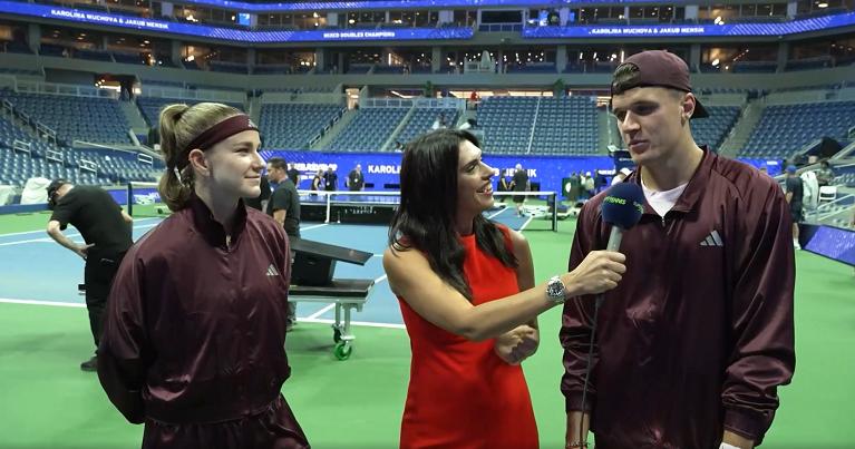 Karolina Muchova e Jakub Mensik nell'intervista a SuperTennis