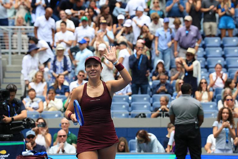 Esulta Jessica Pegula (Getty)