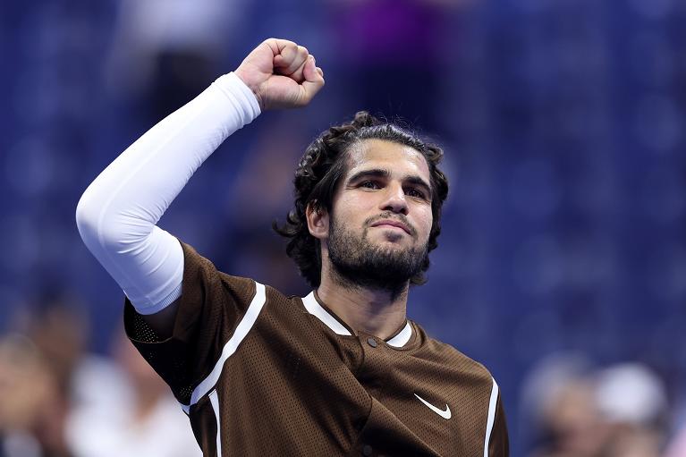 US Open, la gioia di Carlos Alcaraz (Getty Images)