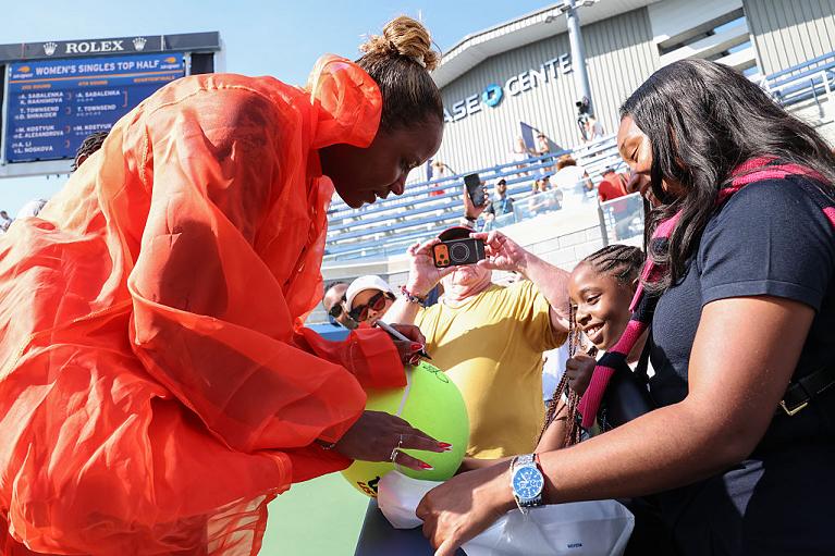 Taylor Townsend festeggia la vittoria allo US Open 2026 (Getty Images)