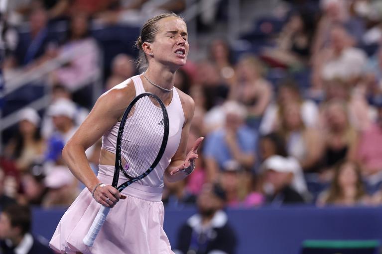 La frustrazione di Elina Svitolina (Getty Images)