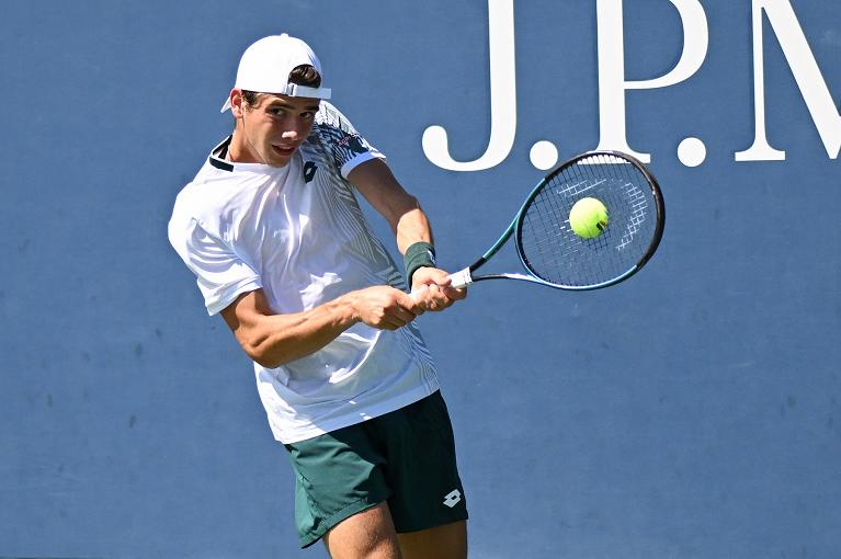 Simone Massellani in azione (foto USTA)