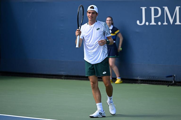 Simone Massellani esulta (foto USTA)
