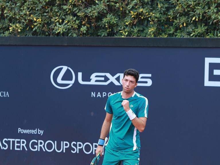Mariano Tammaro esulta (foto Master Group Sport)