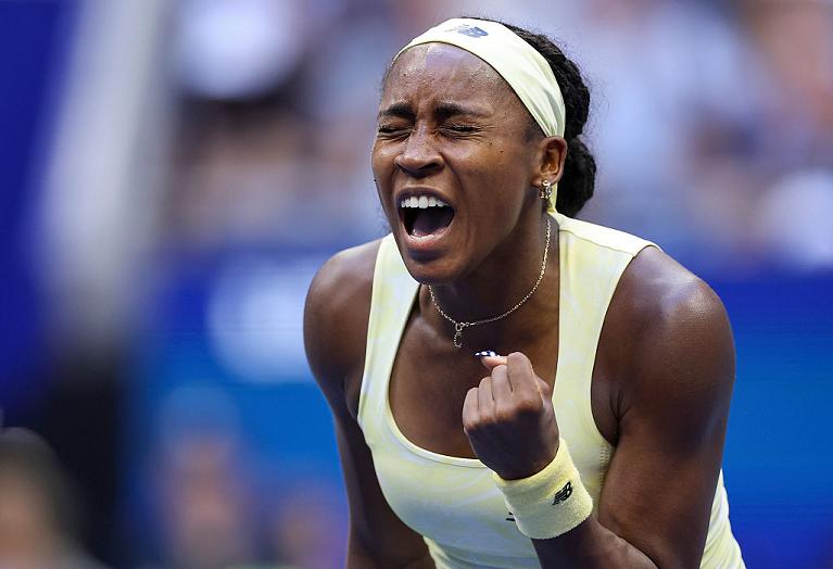 US Open, un'esultanza di Coco Gauff (Getty Images)