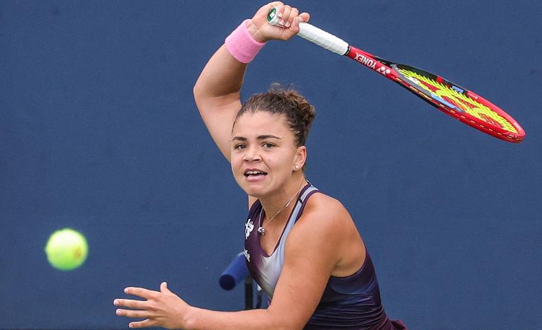 Jasmine Paolini in azione (foto Getty Images)