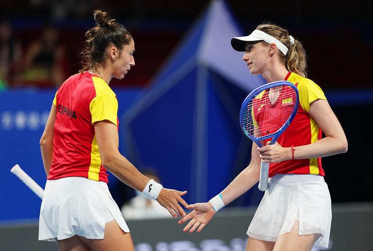 BJK Cup Finals 2026: le spagnole Sara Sorribes Tormo e Cristina Bucsa (foto Getty Images)