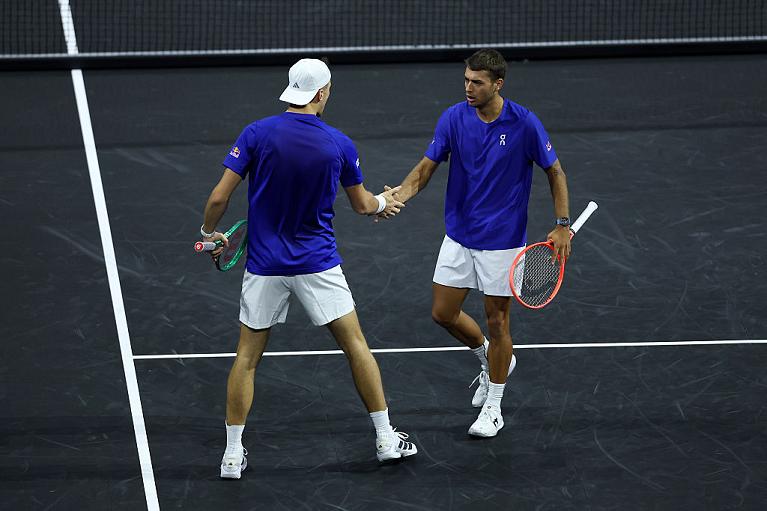 Jakub Mensik e Flavio Cobolli (Getty)