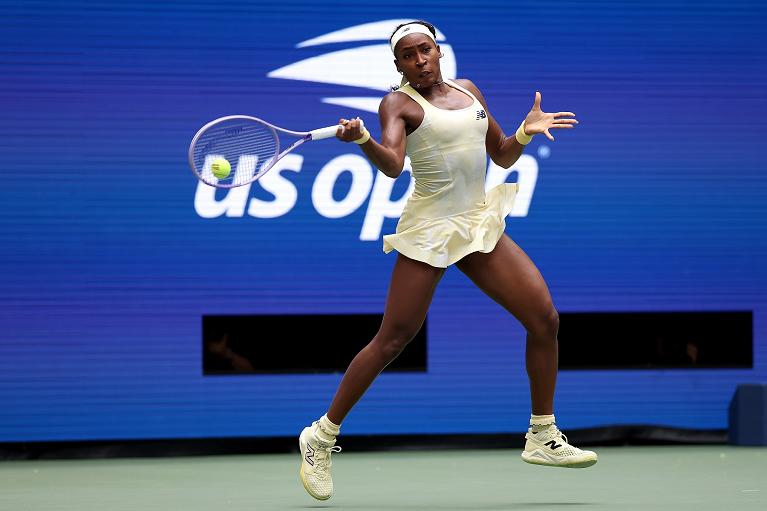 Il diritto di Coco Gauff (foto Getty Images)