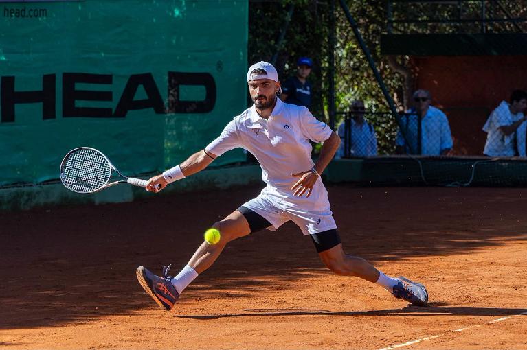 Luca Potenza in azione (foto Ufficio stampa Campionati Internazionali di Sicilia)