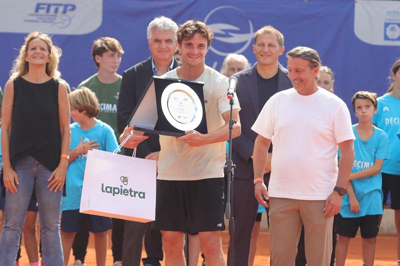 Samuele Pieri “rompe il ghiaccio” a Bari: 1° titolo Challenger per il toscano