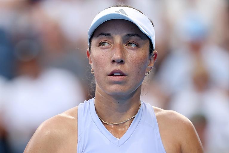 Un primo piano di Jessica Pegula (Getty Images)