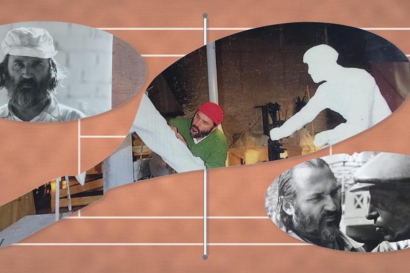 Tongiani, l'artista italiano che ha raccontato il tennis col bronzo