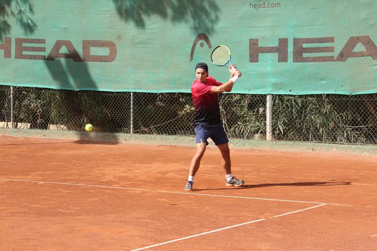Tommaso Compagnucci in azione (foto Burruni)