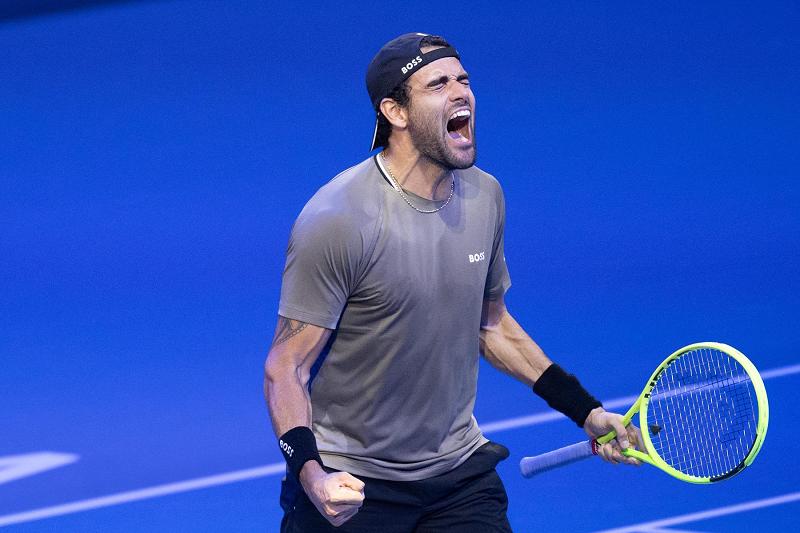 Berrettini parte forte a Vienna: "Il servizio ha funzionato proprio bene"
