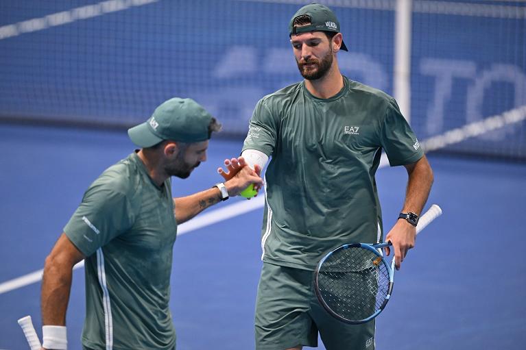 Simone Bolelli e Andrea Vavassori (foto Getty Images)