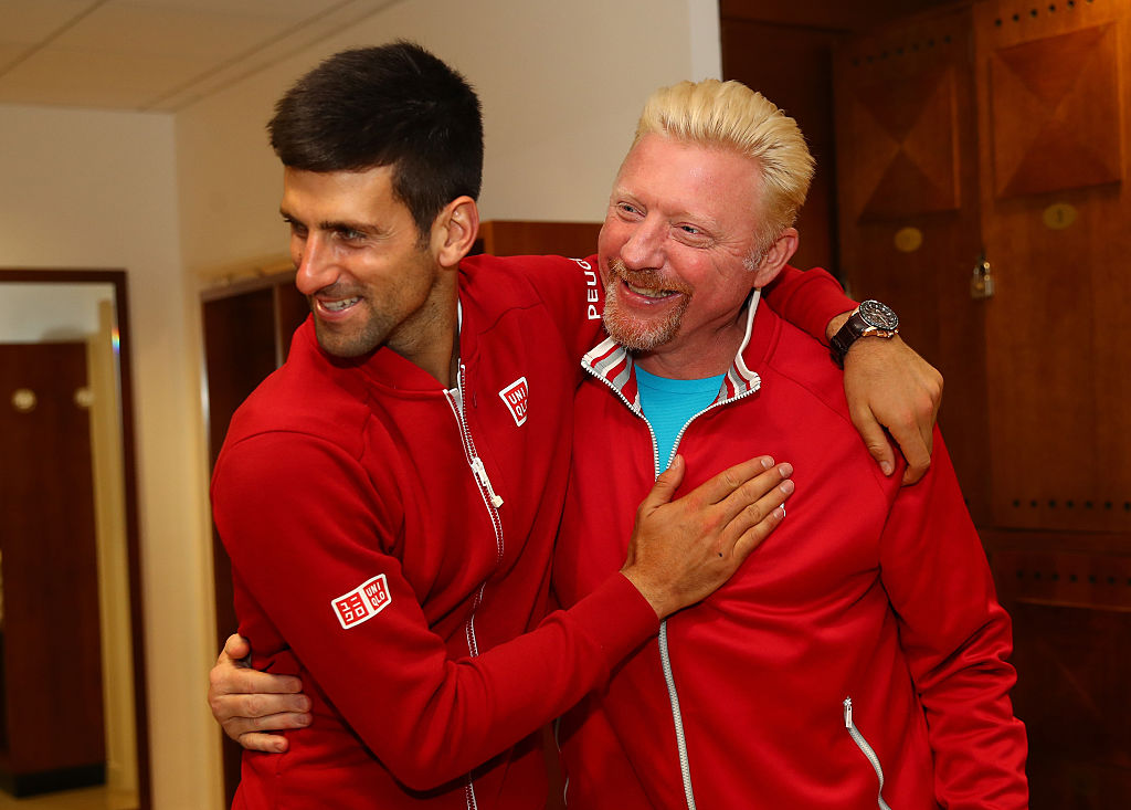 Djokovic e Becker