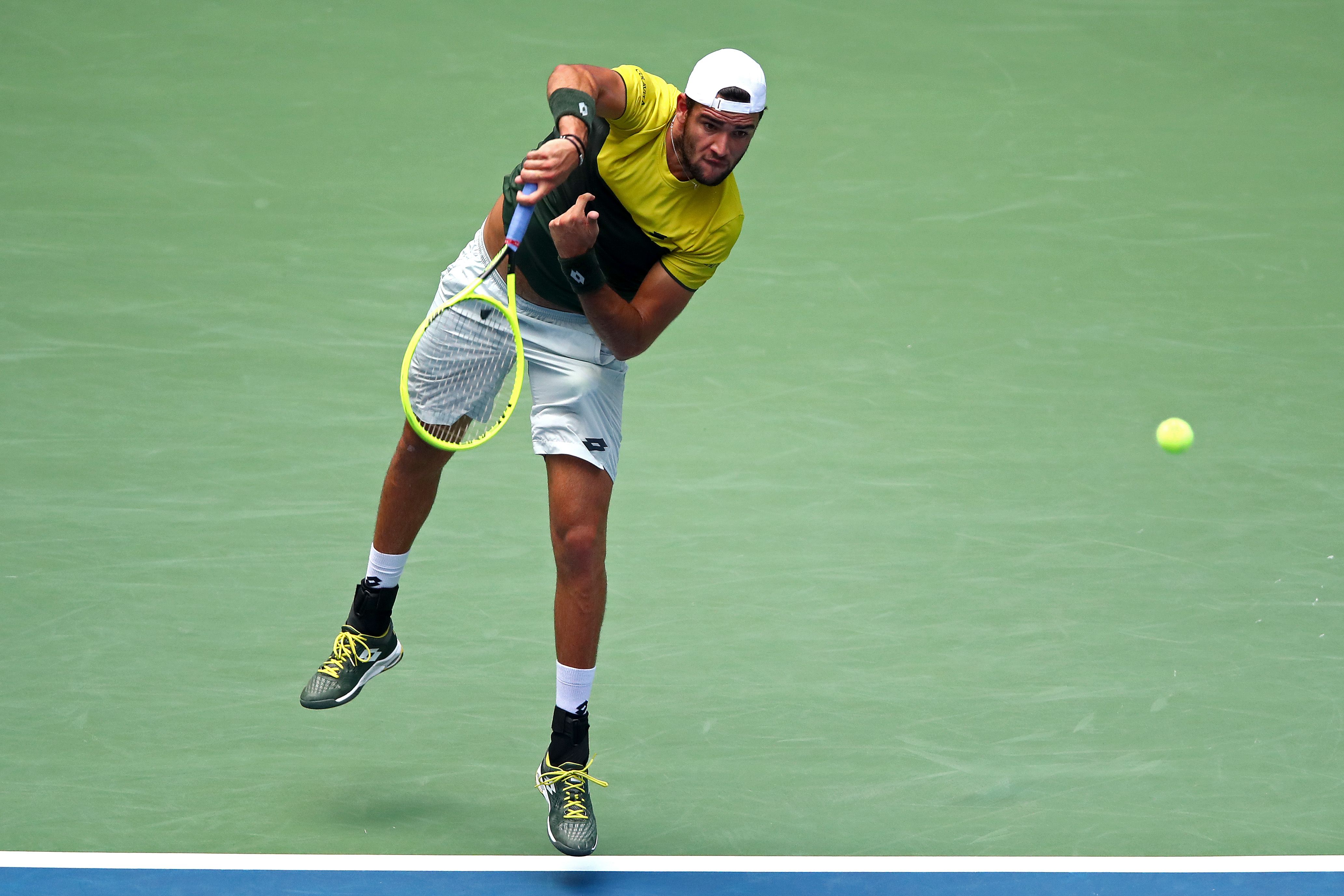 Pazzesco Berrettini le immagini della vittoria con Monfils