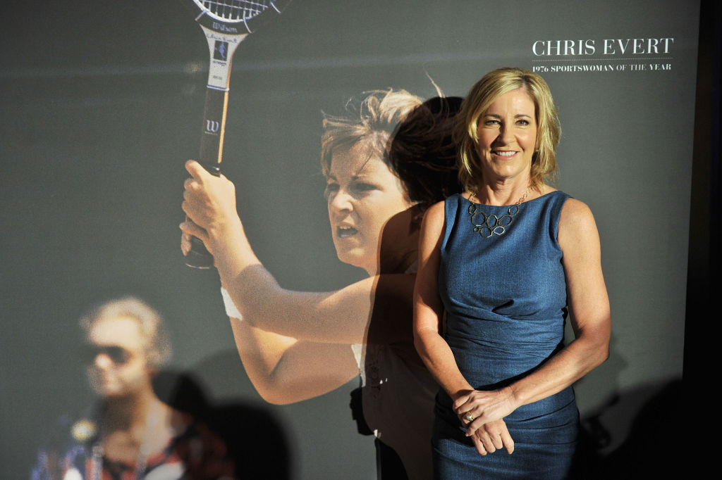Chris Evert alla cerimonia di premiazione di Sports Illustrated nel 2011