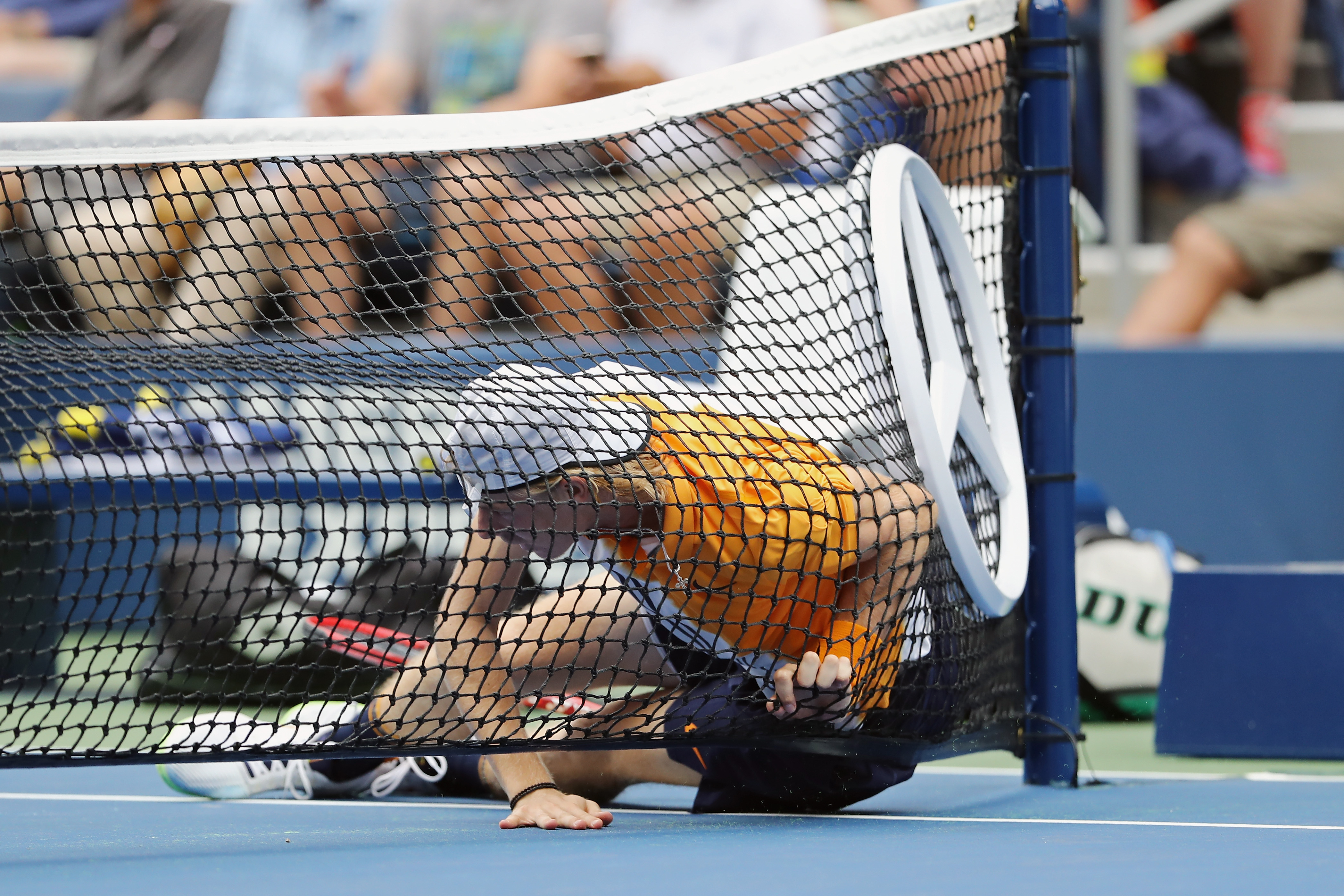 rete del campo da tennis