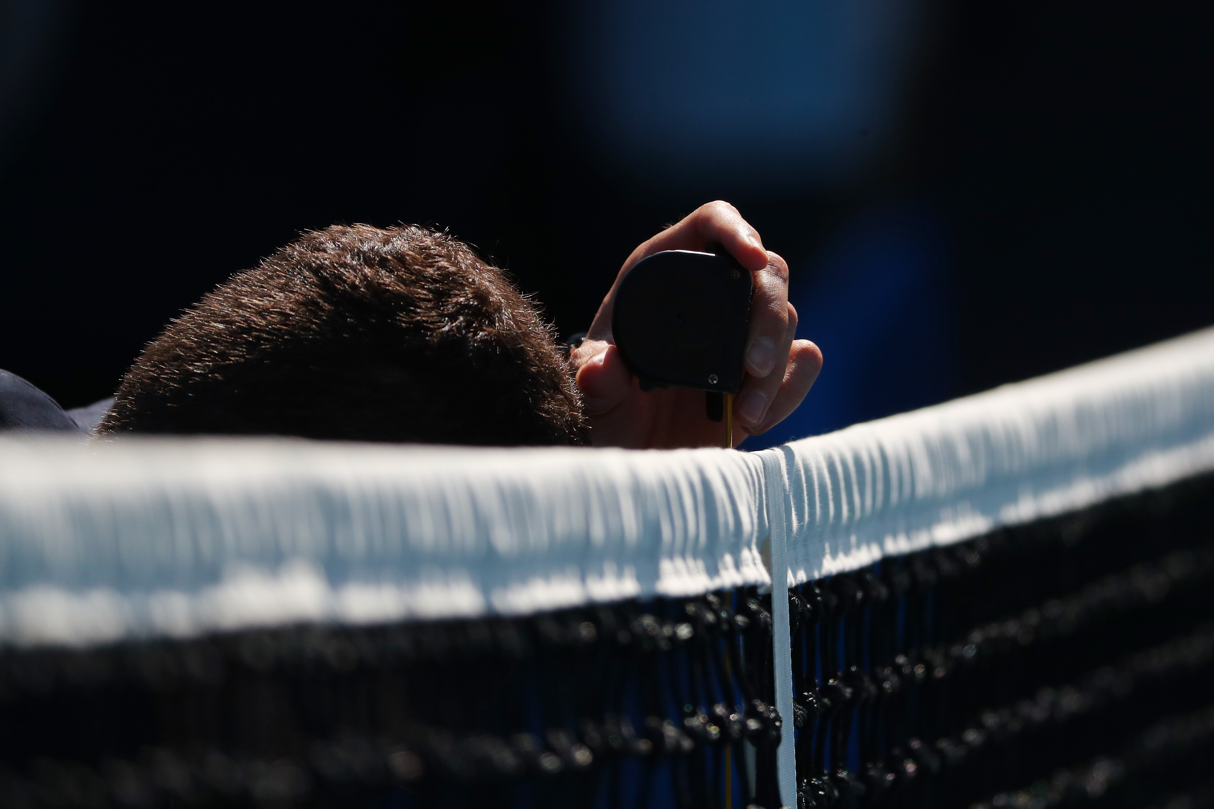 rete del campo da tennis