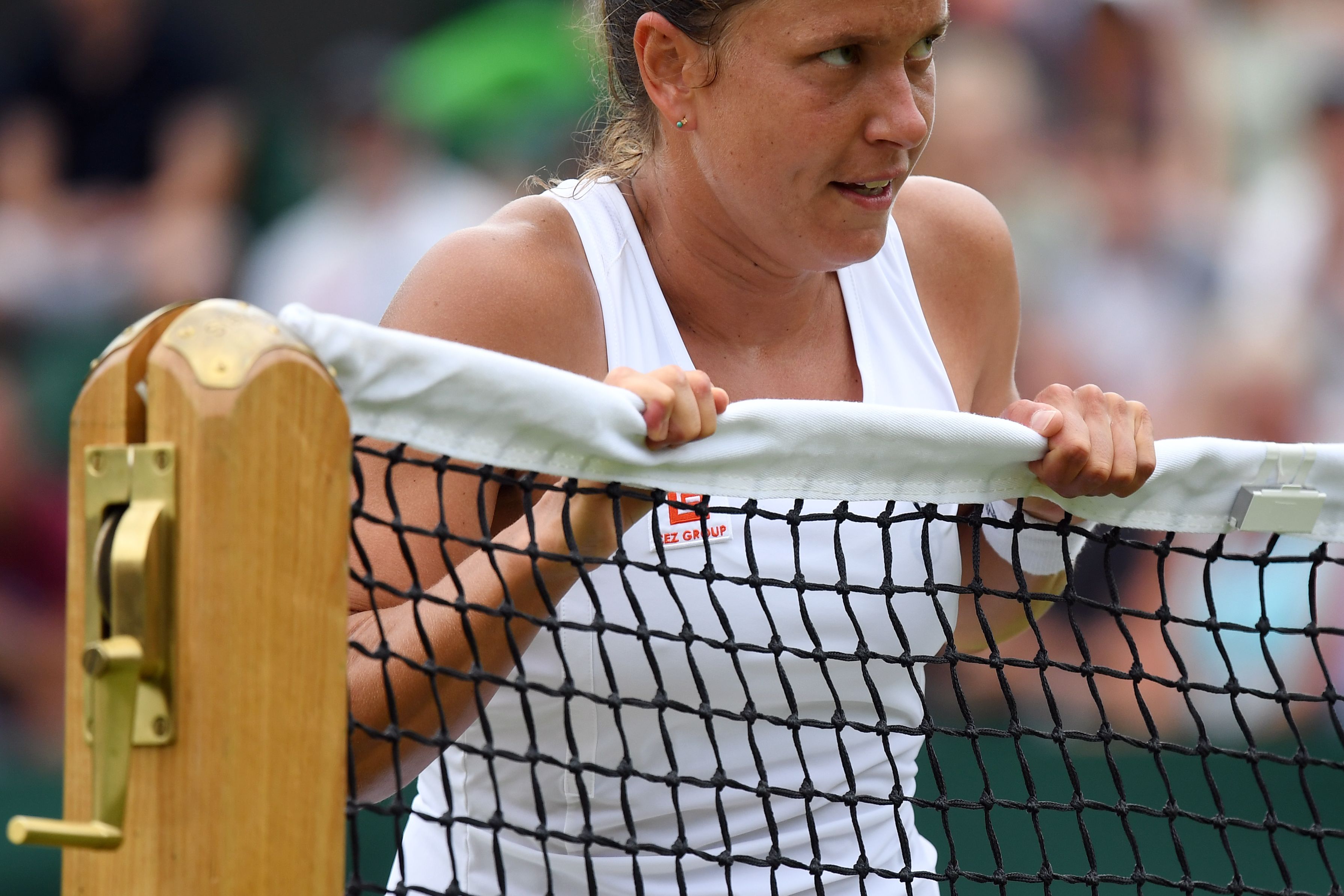 rete del campo da tennis