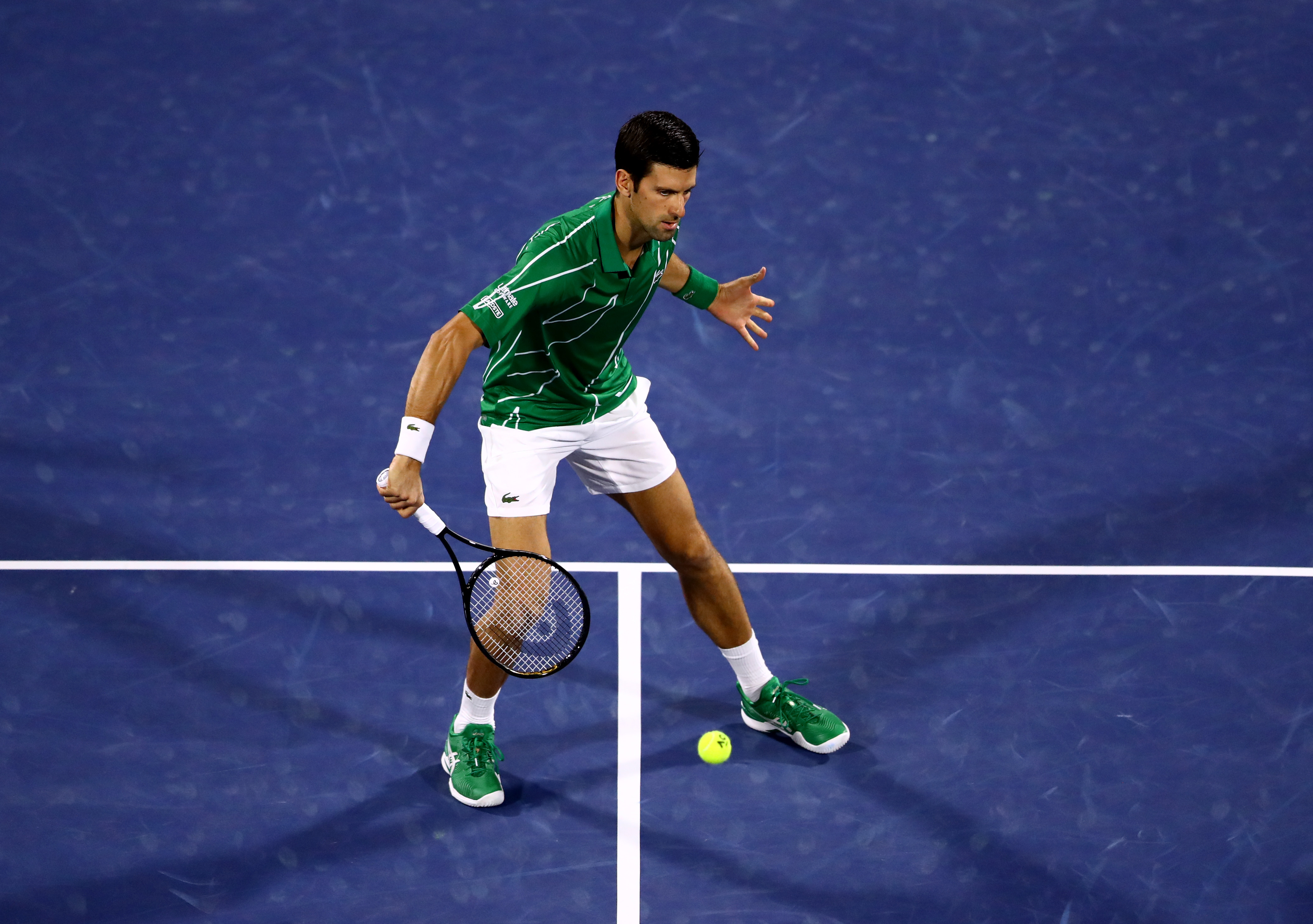 Novak Djokovic si presenta alla vigilia di Indian Wells e Miami con i favori del pronostico, forte di 21 vittorie consecutive, di cui 18 nel corso del 2020.
