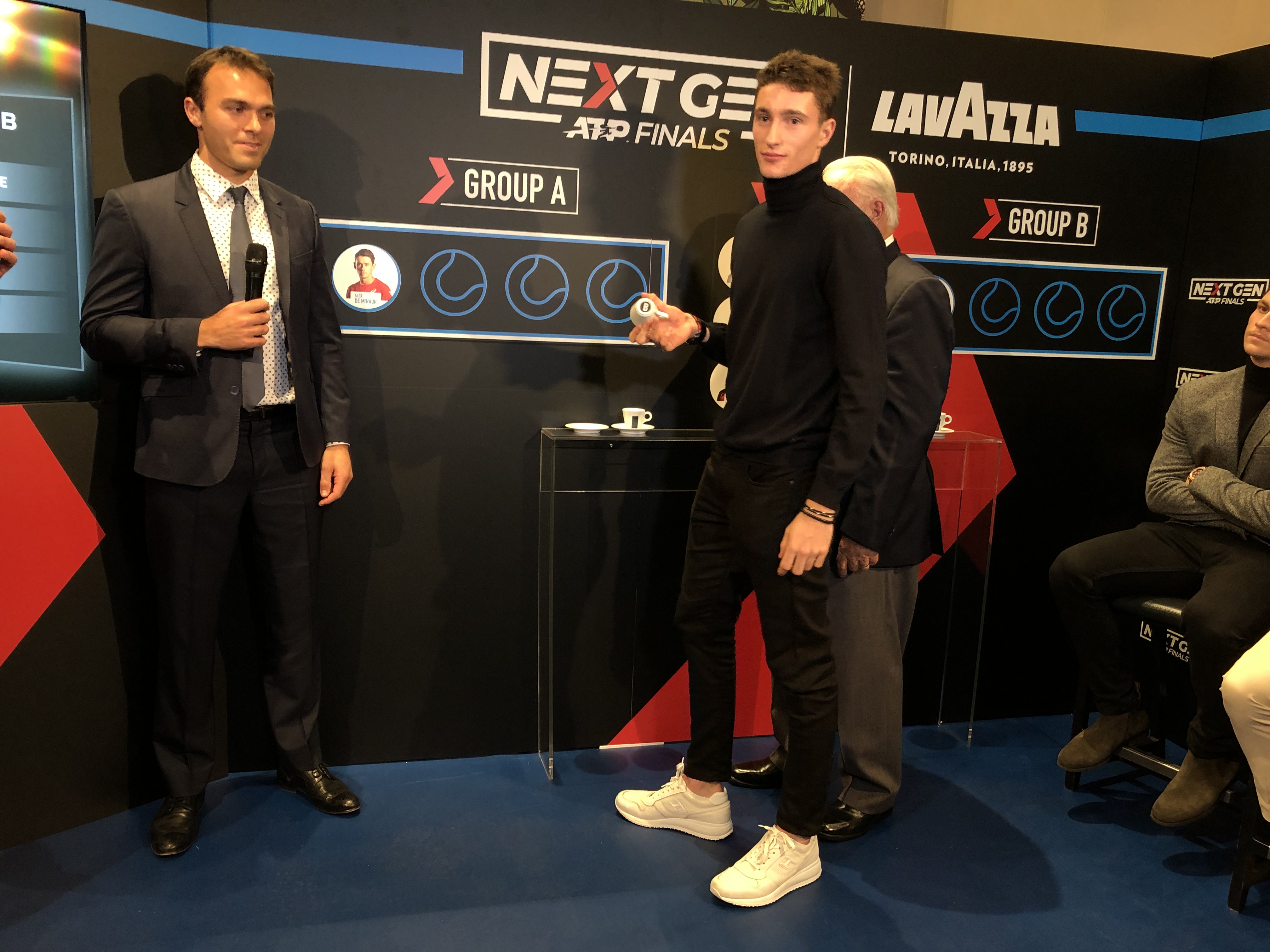 sorteggio dei gironi next gen atp finals