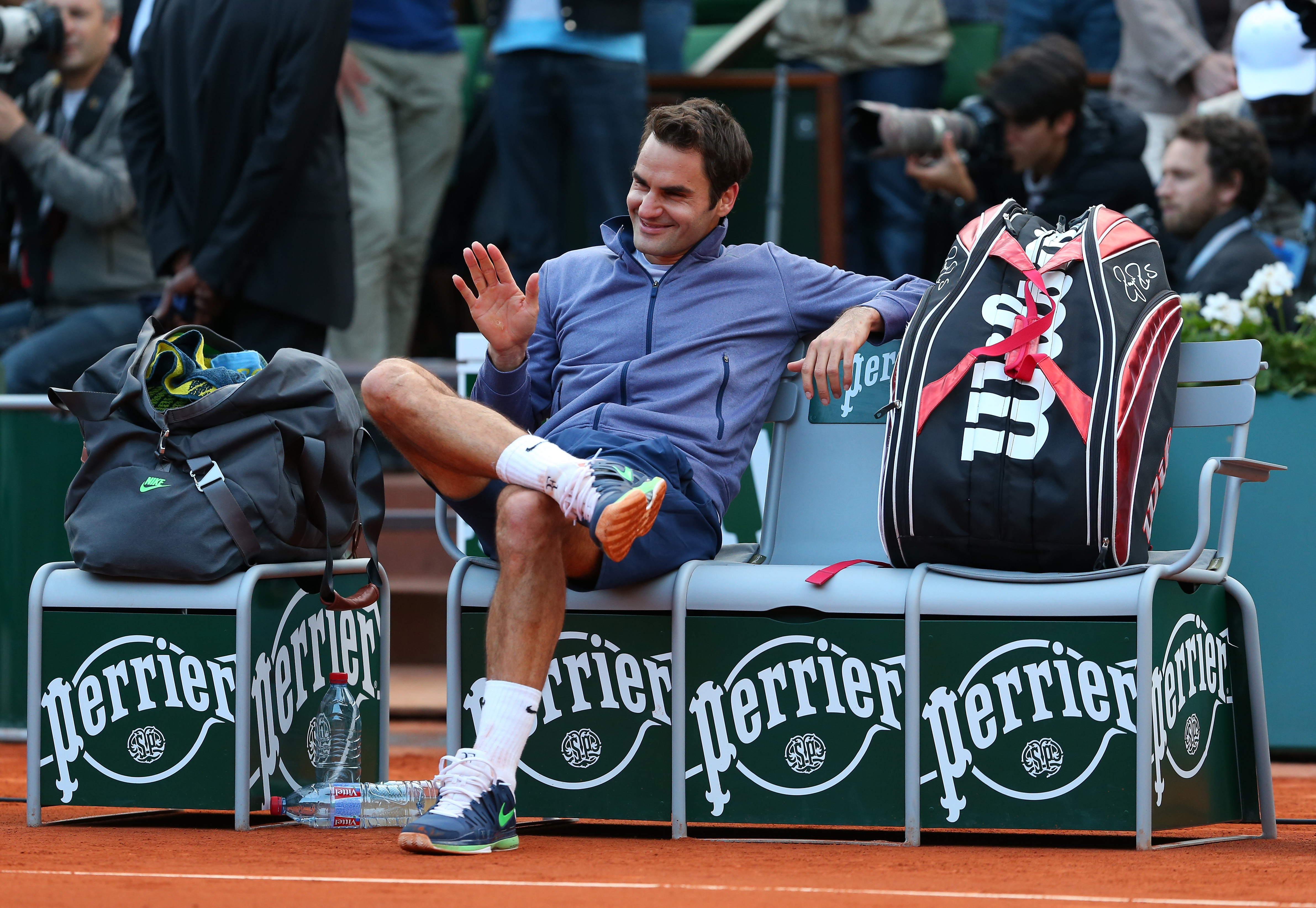 Roger Federer, Roland Garros 2013
