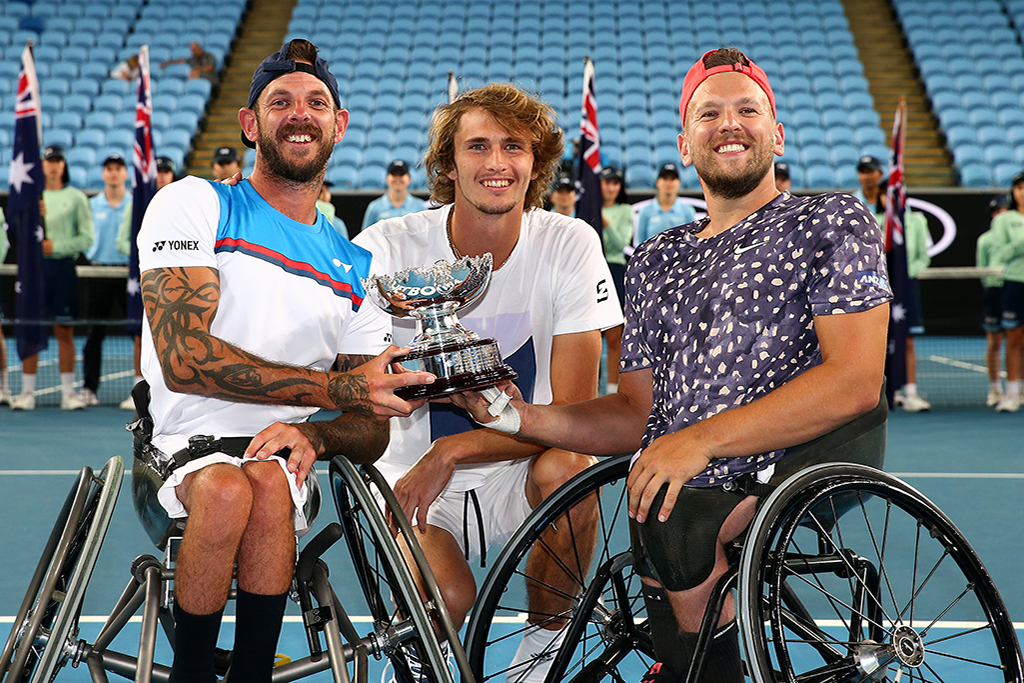 Dylan Alcott e Heath Davidson
