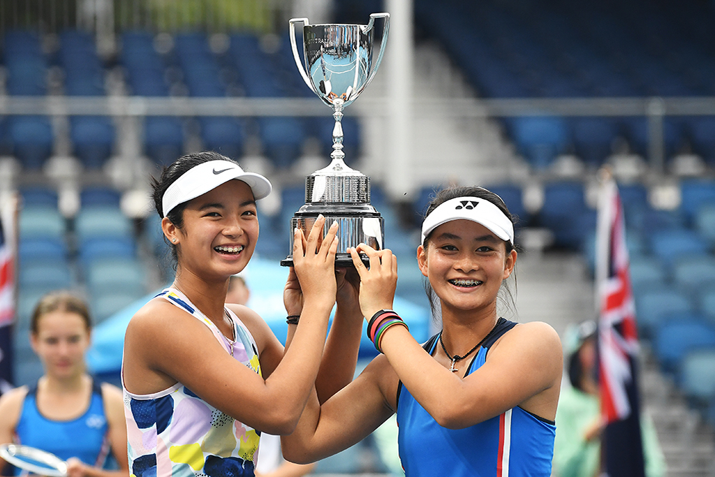 Alexandra Eala e Priska Madelyn Nugroho