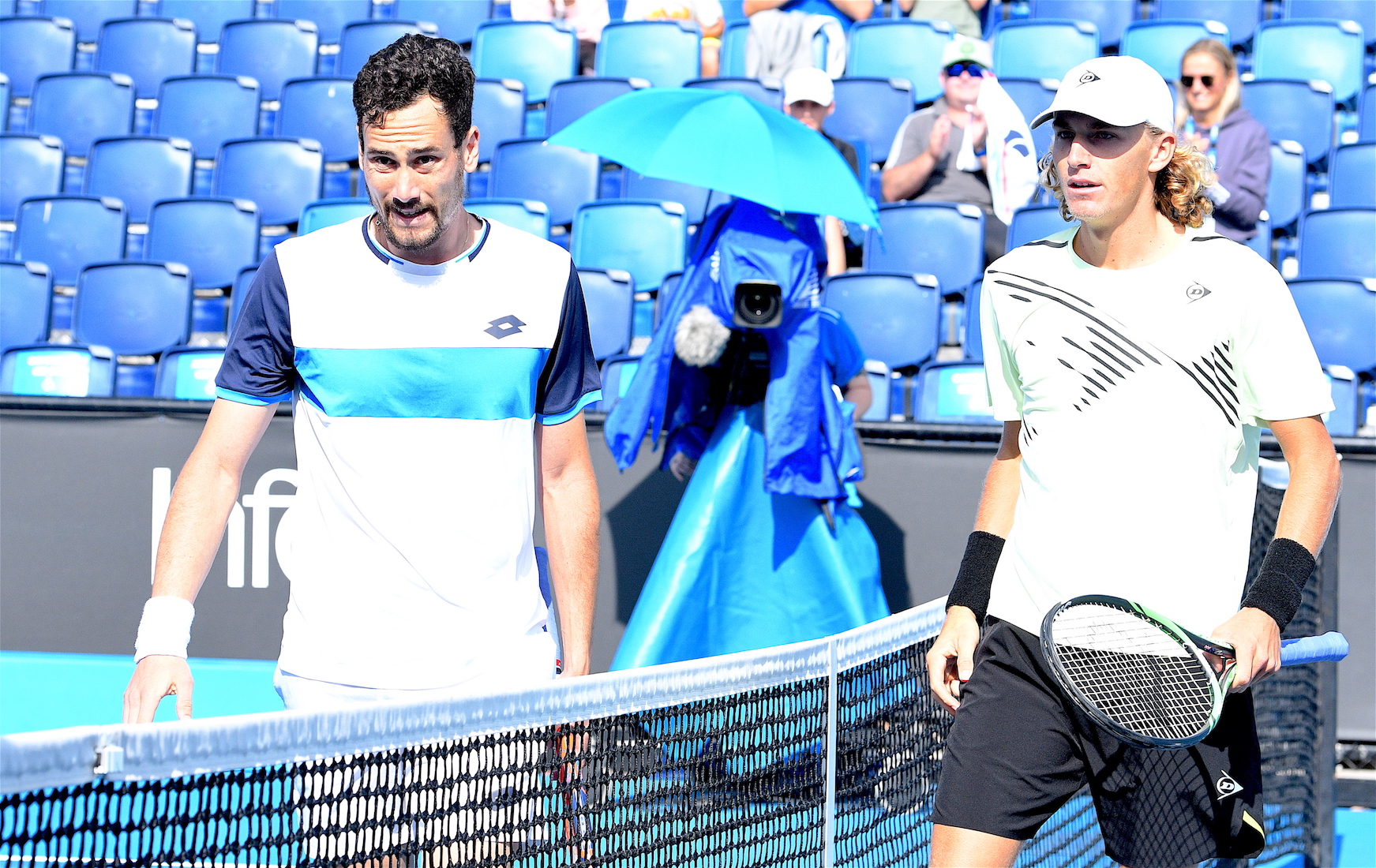 Australian Open 2020: Gianluca Mager e l'australiano Max Purcell