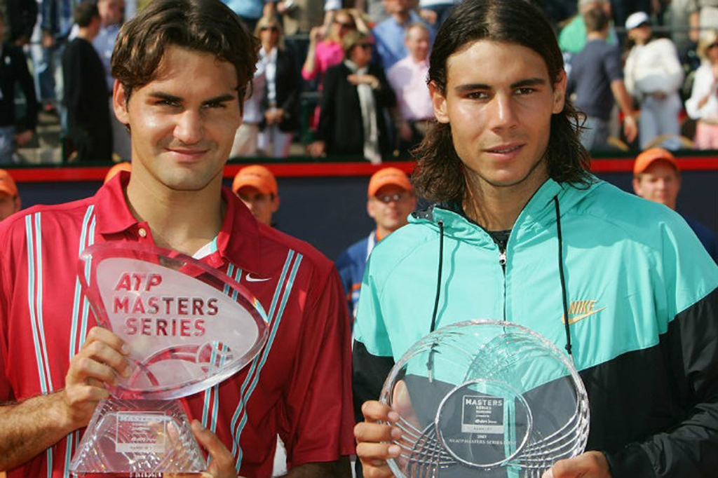 Rafael Nadal e Roger Federer