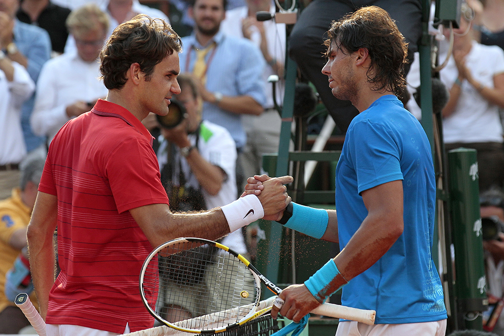 Rafael Nadal e Roger Federer