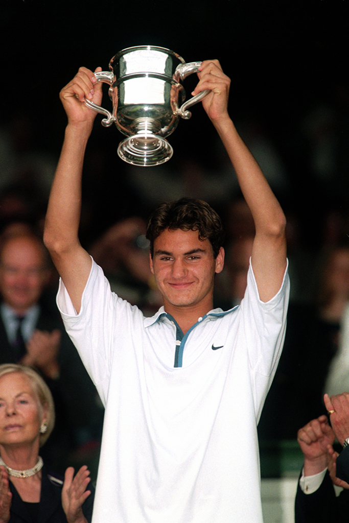 Roger Federer - Wimbledon juniores 1998