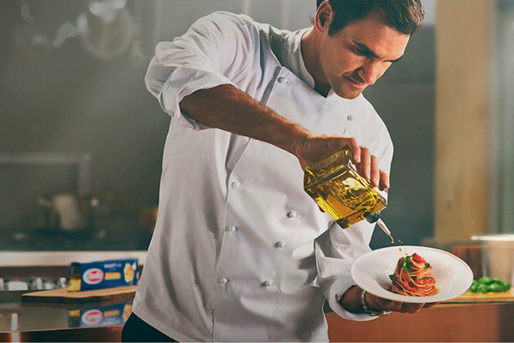 Roger Federer spot Barilla