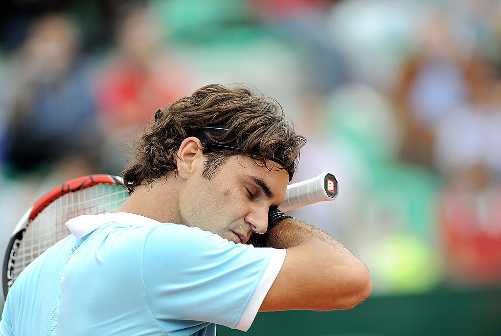 Roger Federer a Roma