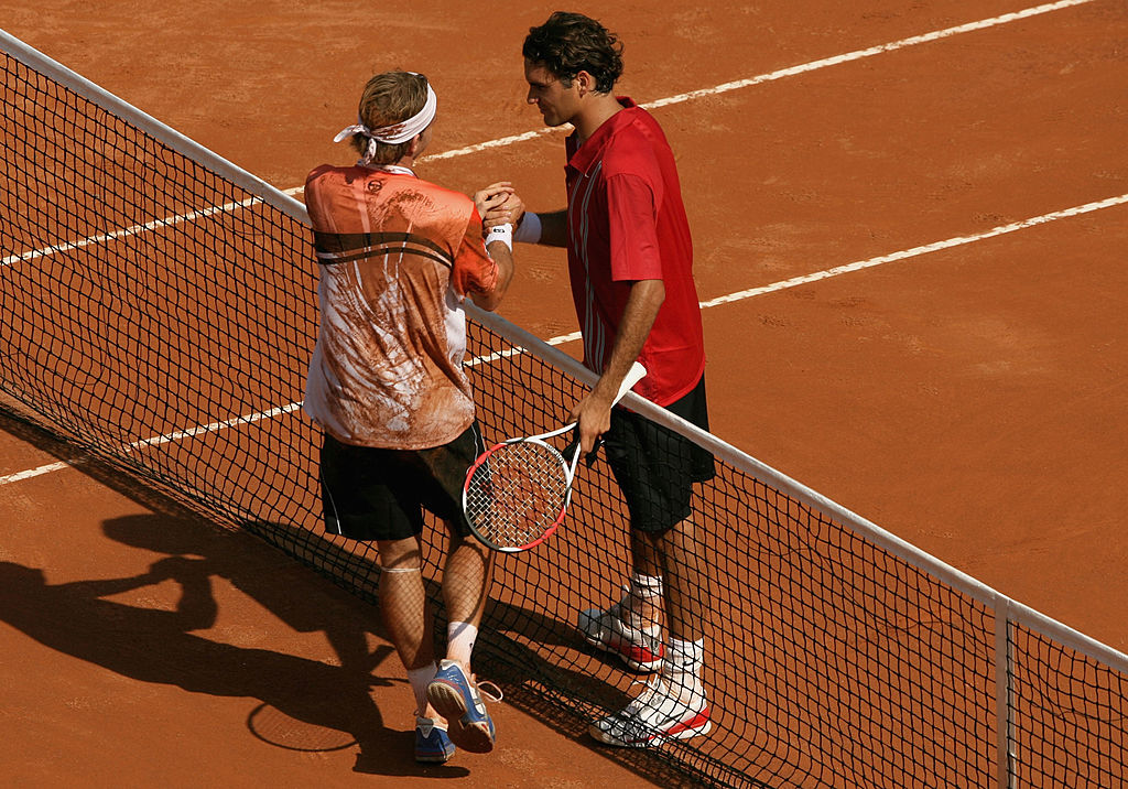 Roger Federer a Roma