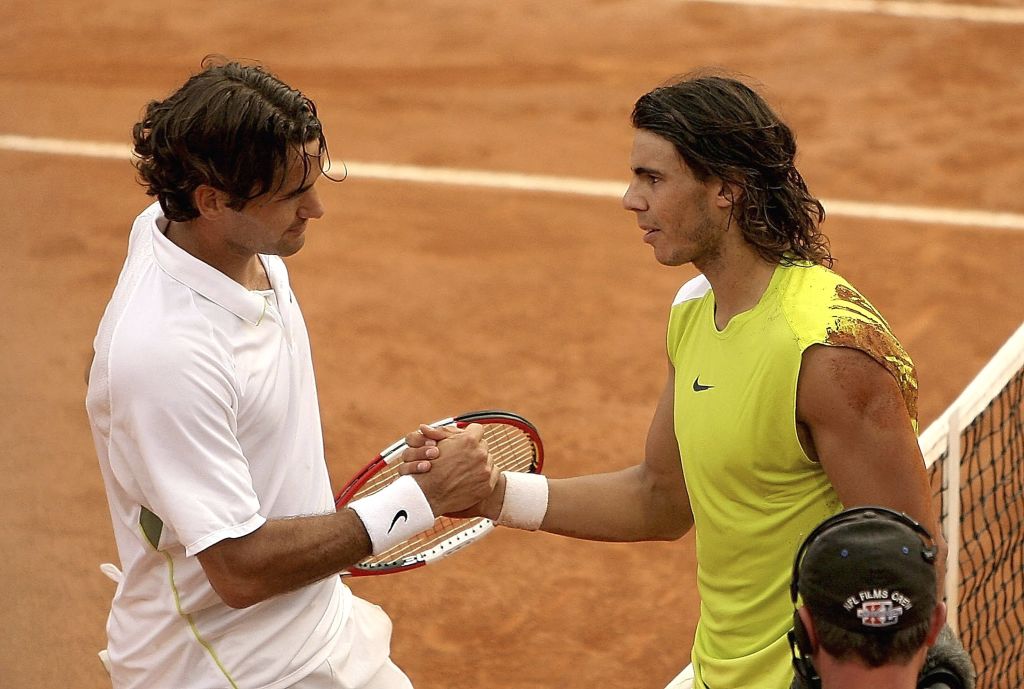 Roger Federer a Roma