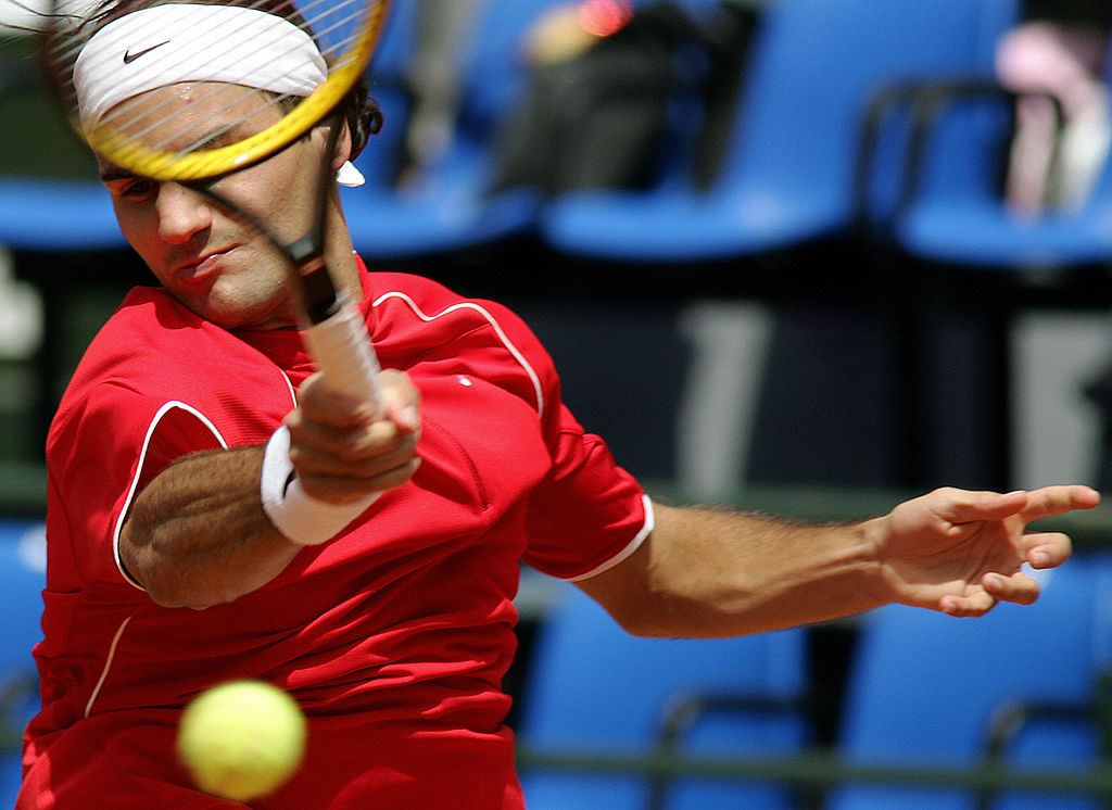 Roger Federer a Roma