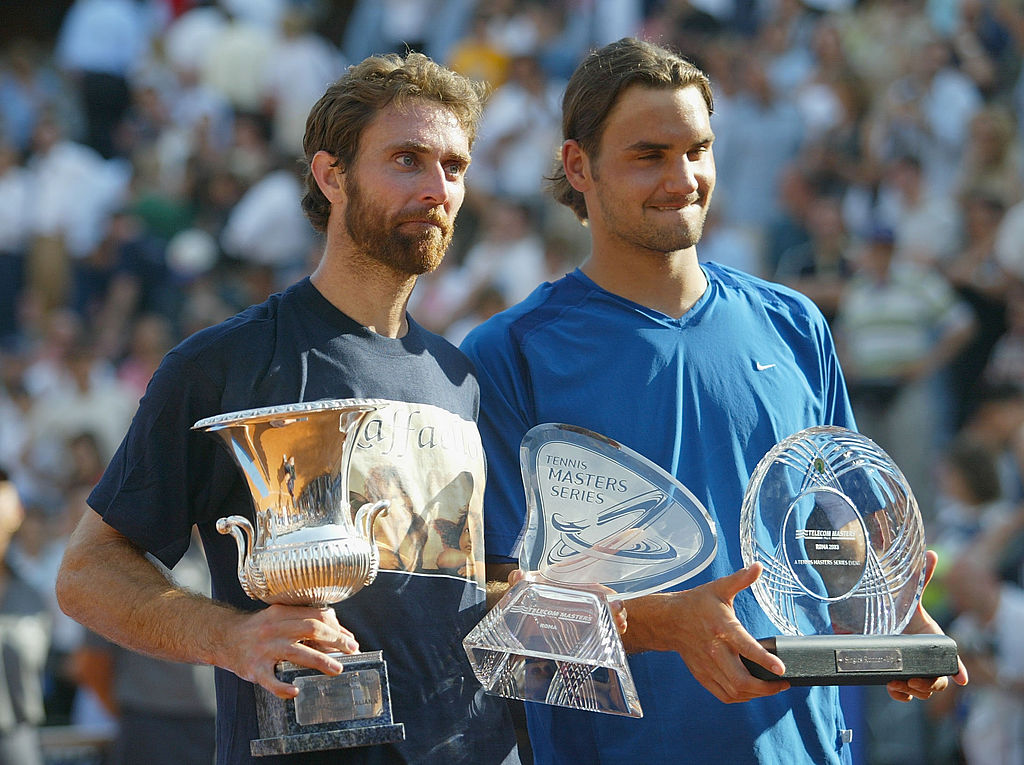 Roger Federer a Roma