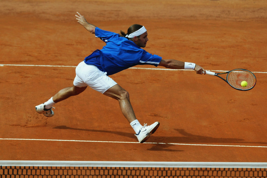 Roger Federer a Roma