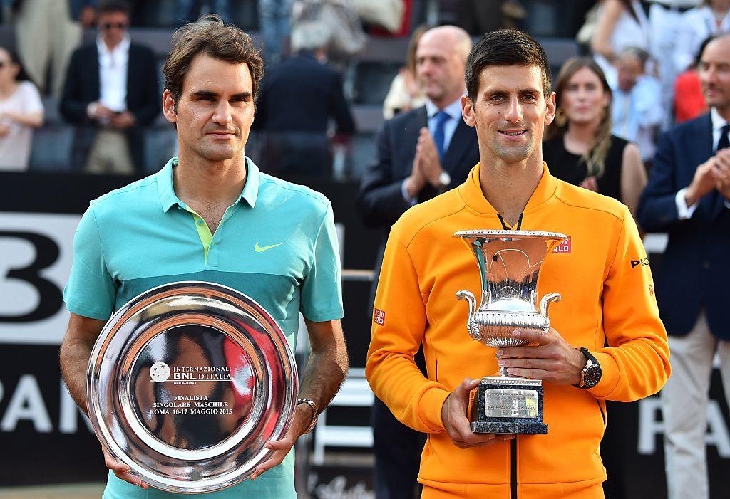 Roger Federer a Roma