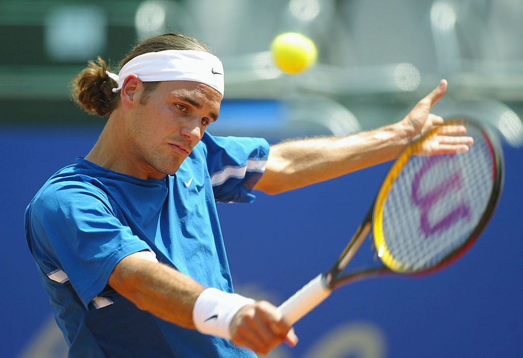 Roger Federer a Roma