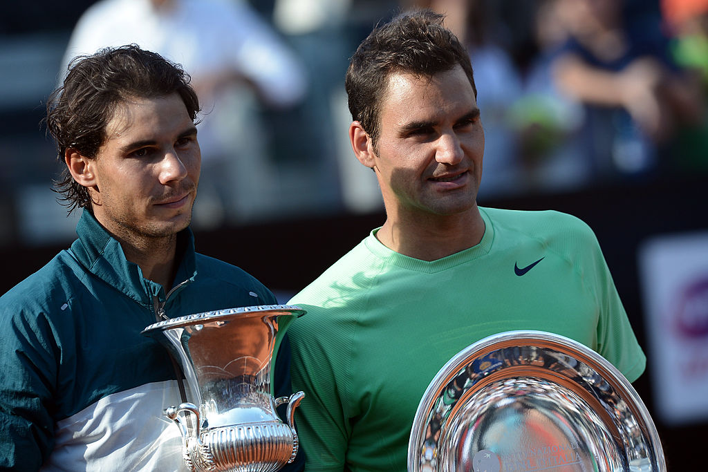 Roger Federer a Roma