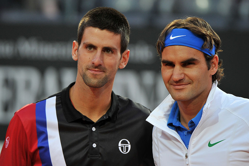 Roger Federer a Roma