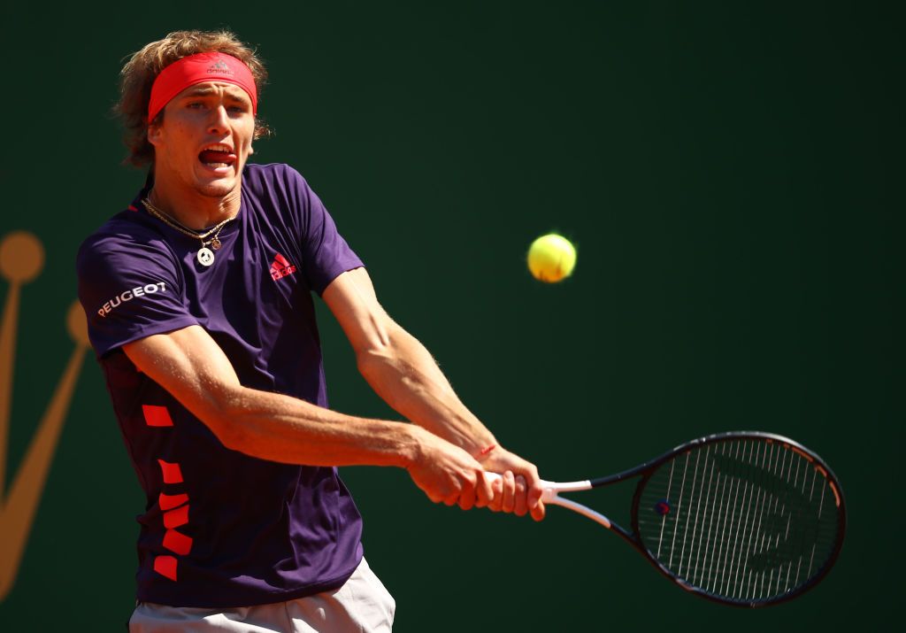Alexander Zverev a Monte-Carlo